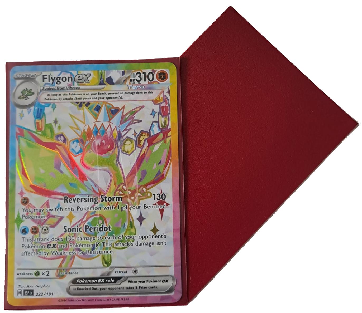 50 Matte Standard Size Trading Card Sleeves (66x91mm)