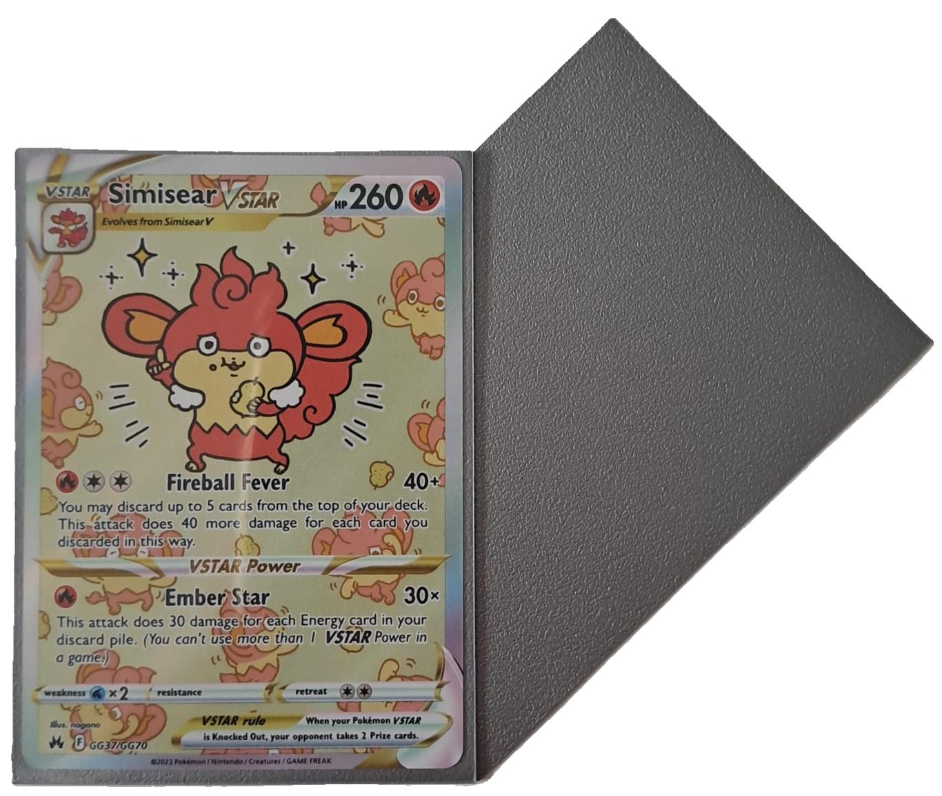 50 Matte Standard Size Trading Card Sleeves (66x91mm)
