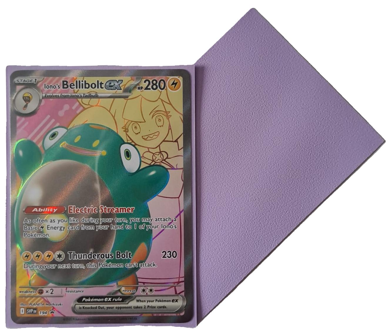 50 Matte Standard Size Trading Card Sleeves (66x91mm)
