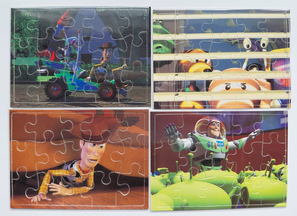 Toy story puzzle cards