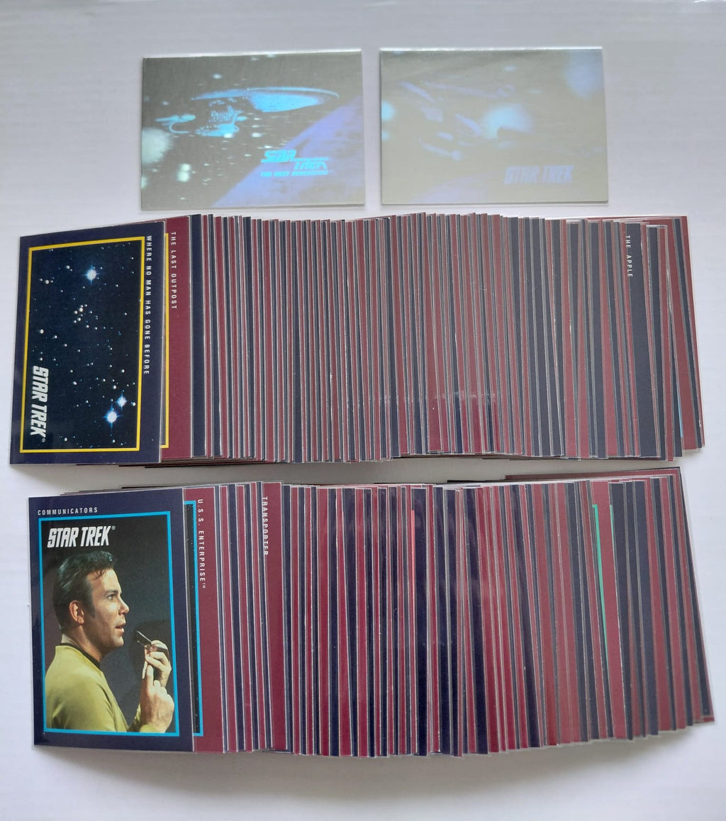Star Trek 25th Anniversary Series 1 – Complete Base Set with holographic ship cards (1991)