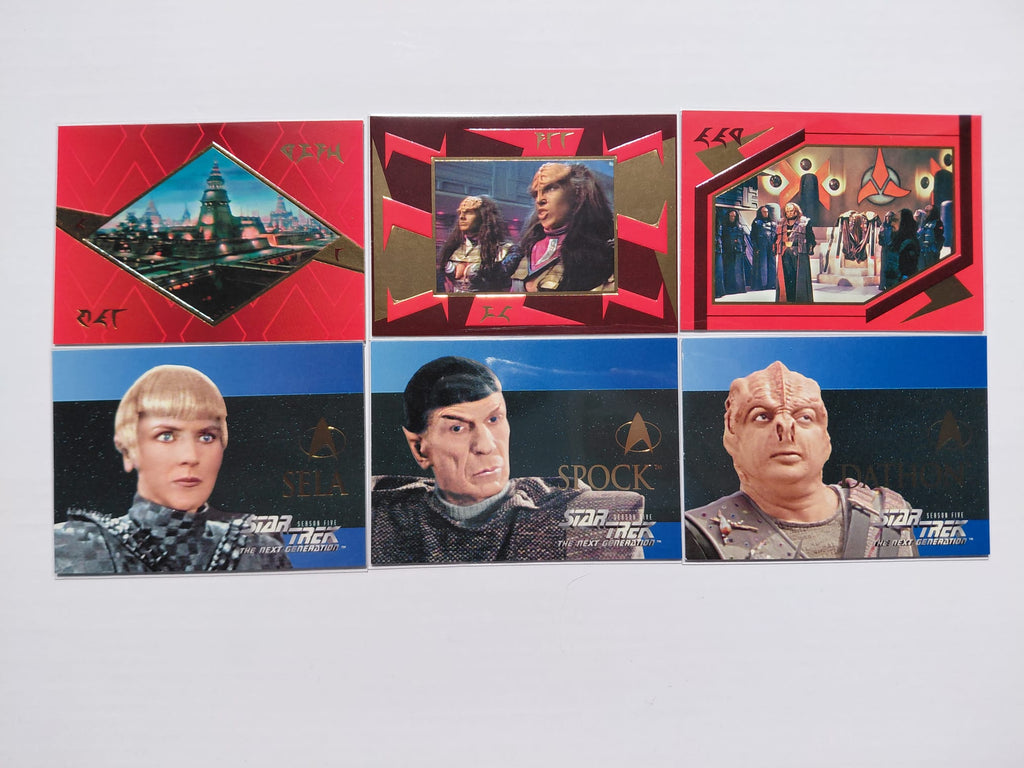 star trek embossed
