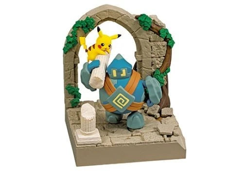 Re-ment Pokémon Diorama Collection - Ruins of the Ancient Castle