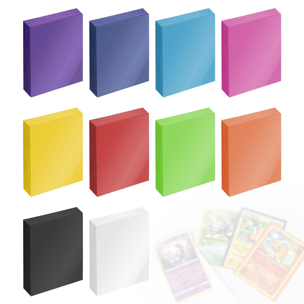 50 Matte Standard Size Trading Card Sleeves (66x91mm)