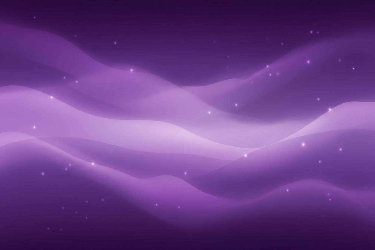 Vibrant purple dreamy banner
