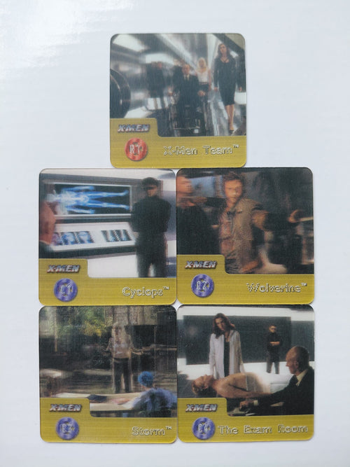 Artbox X-Men Lenticular Trading Card Set (2000) | Complete Base + Chase Set+ Rare